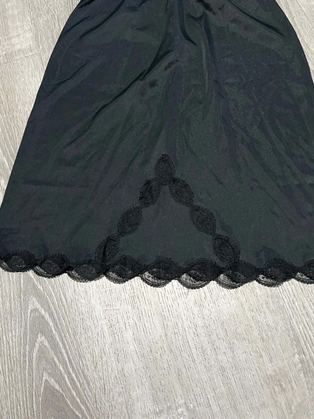 Vintage Young America Maid Lingerie Lace Slit Pettislip - Picture 7 of 12